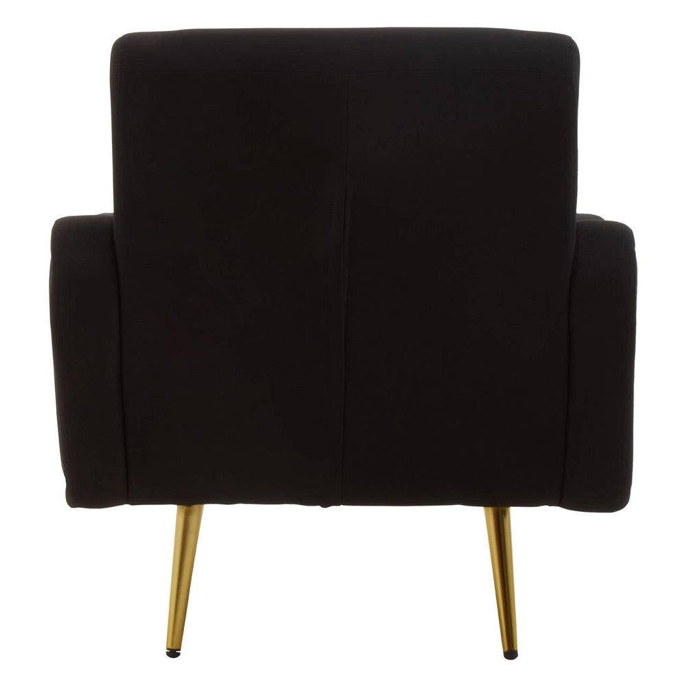 Luxe Black Armchair