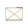 Luxury Marble Brass Console Table