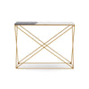 Luxury Marble Brass Console Table