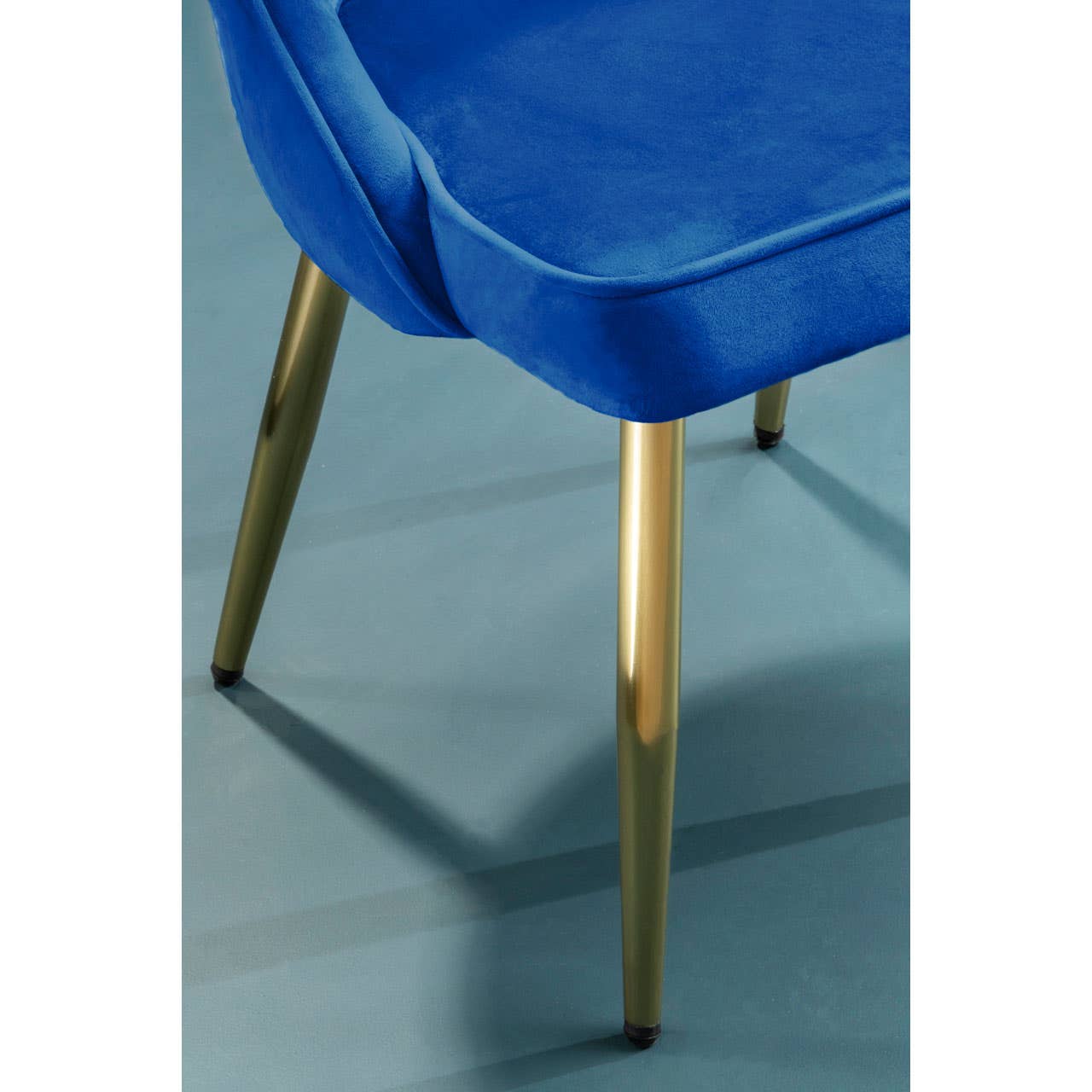 Luxe Midnight Velvet Dining Chair