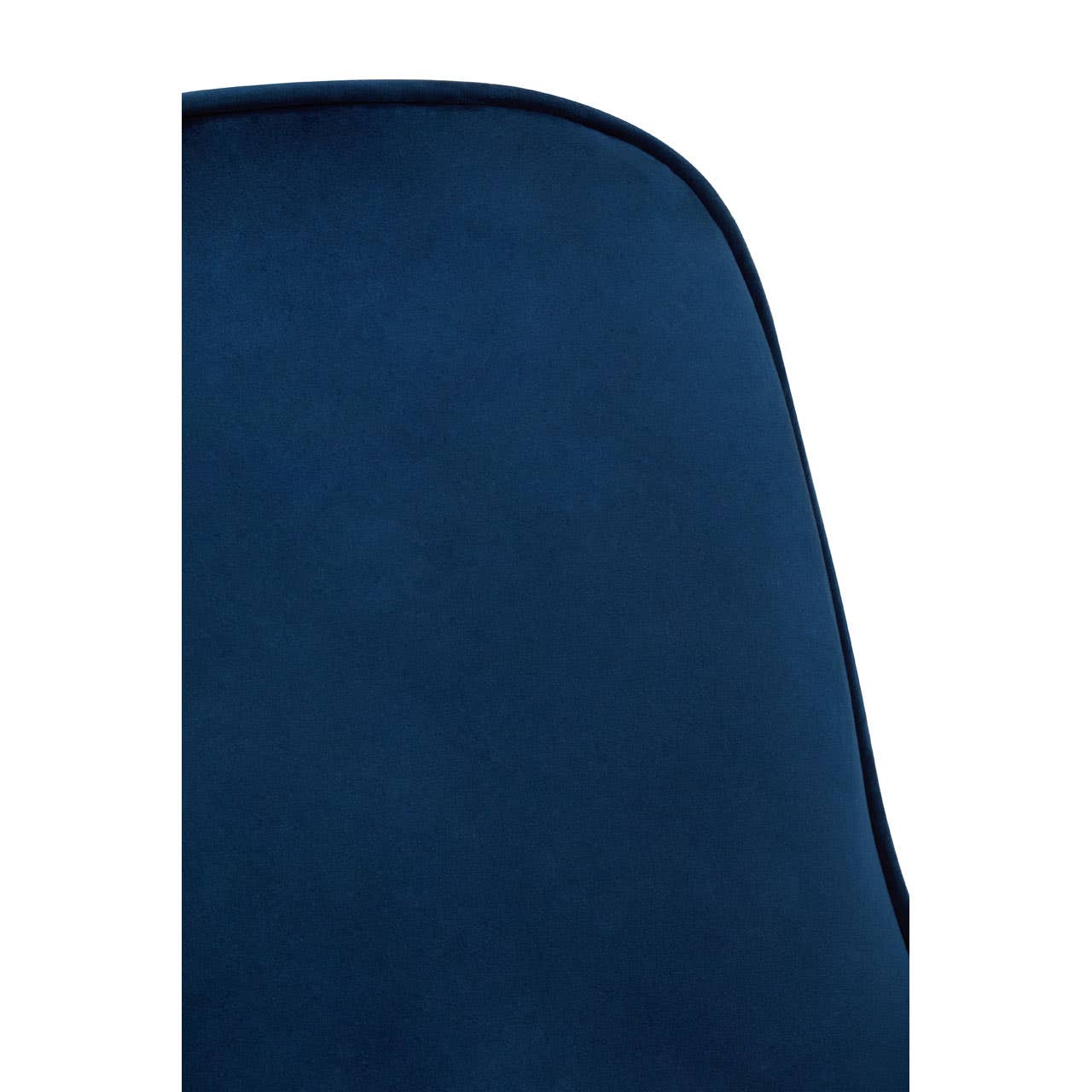 Luxe Midnight Velvet Dining Chair