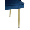 Luxe Midnight Velvet Dining Chair