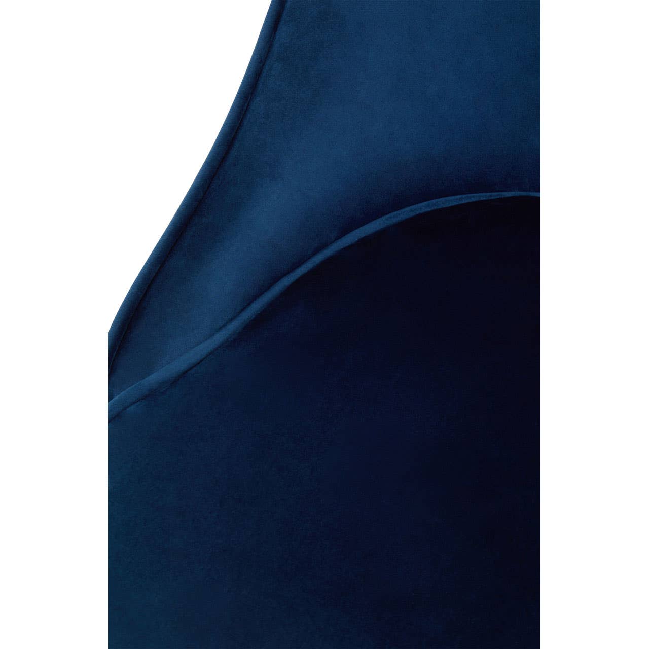 Luxe Midnight Velvet Dining Chair