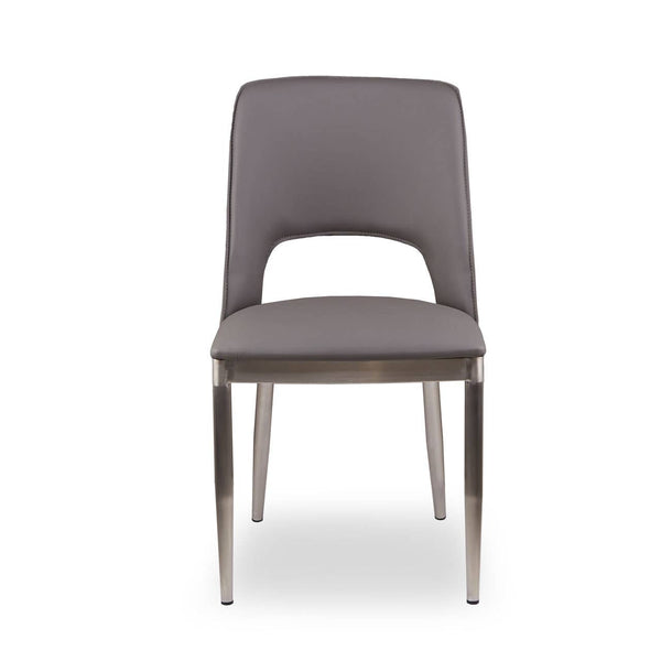 Retro Grey Dining Chair
