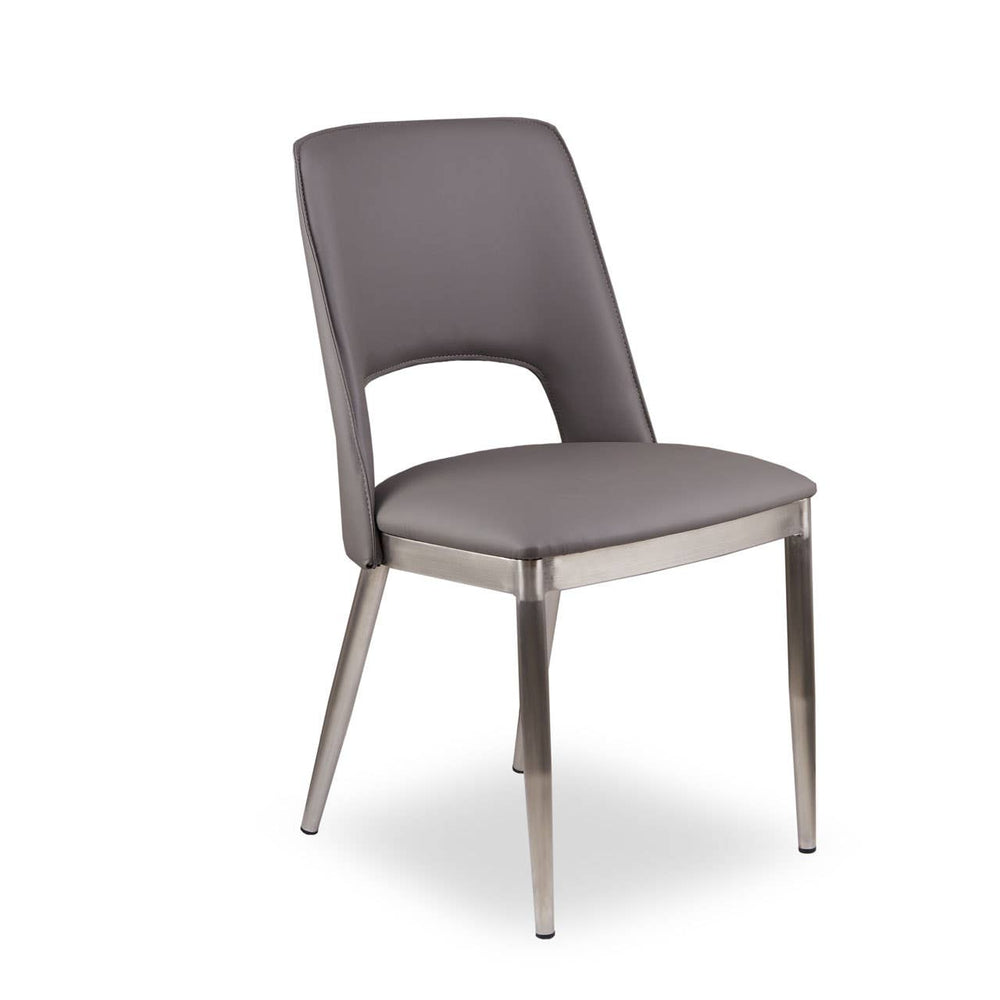 Retro Grey Dining Chair