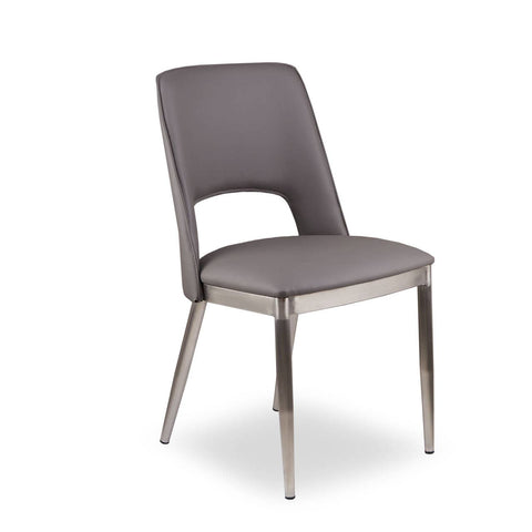 Retro Grey Dining Chair