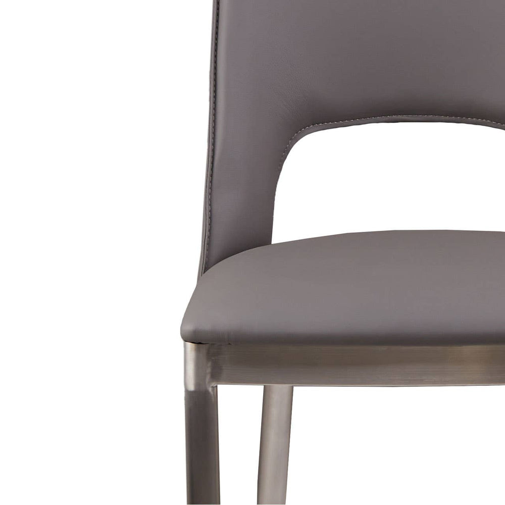Retro Grey Dining Chair