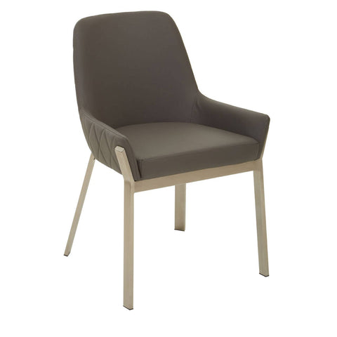 Sleek Flared Arm Chair