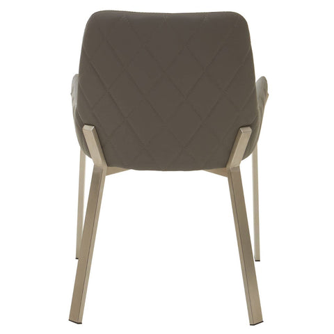Sleek Flared Arm Chair