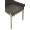 Sleek Flared Arm Chair
