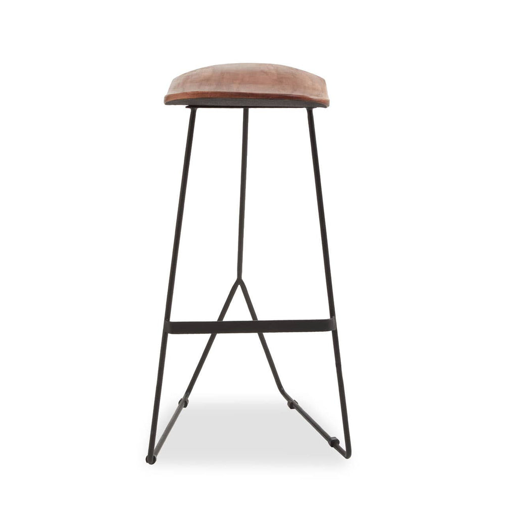 Urban Leather Bar Stool