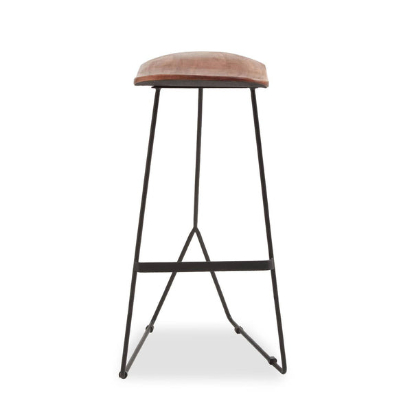 Urban Leather Bar Stool