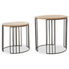 Rustic Mango Wood Side Tables