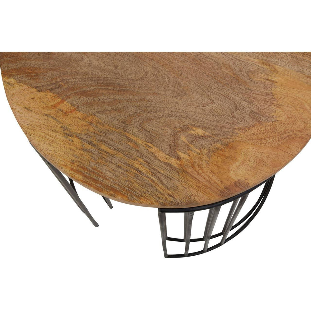 Rustic Mango Wood Side Tables