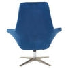 Midnight Navy Velvet Accent Chair