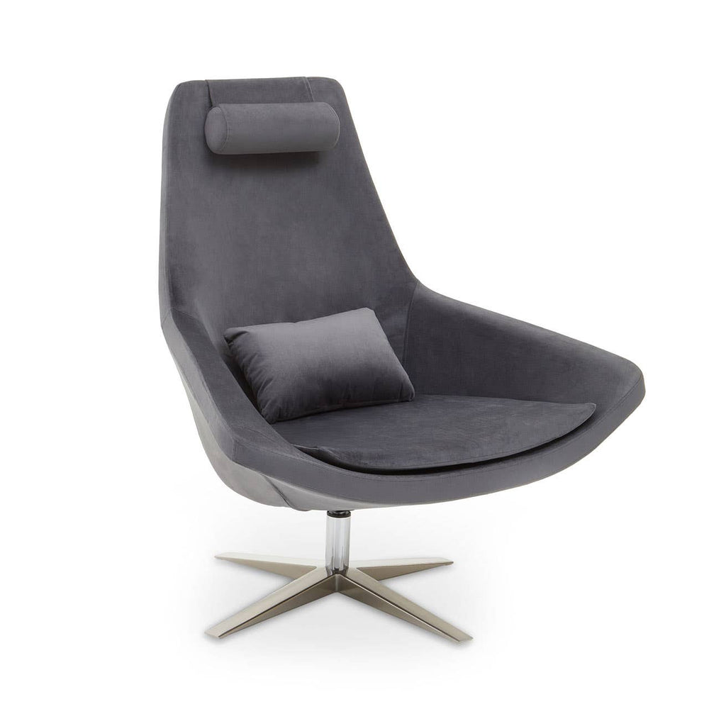 Plush Velvet Star Armchair