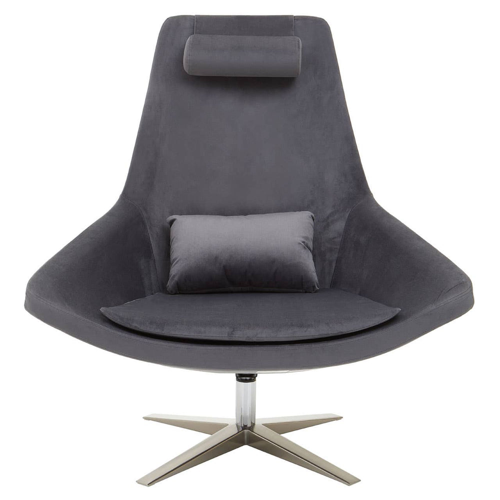 Plush Velvet Star Armchair