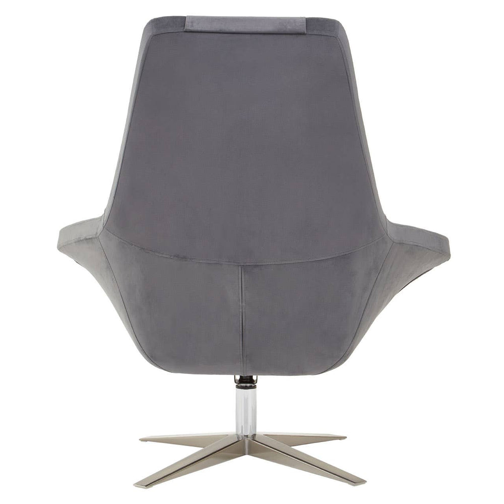 Plush Velvet Star Armchair
