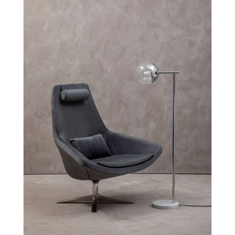 Plush Velvet Star Armchair