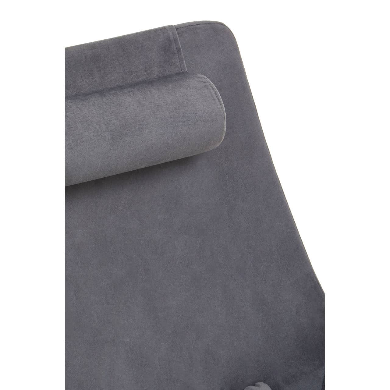 Plush Velvet Star Armchair