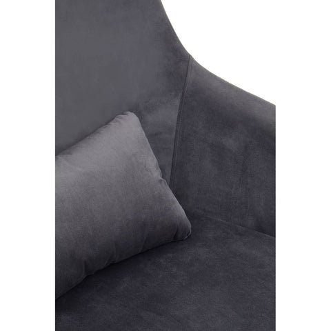 Plush Velvet Star Armchair