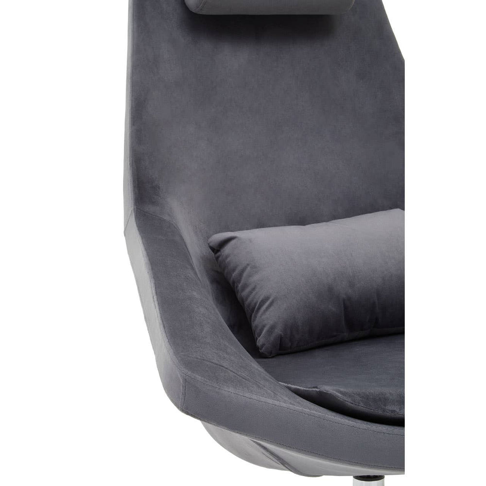 Plush Velvet Star Armchair
