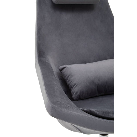 Plush Velvet Star Armchair
