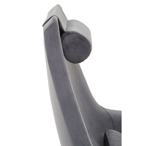 Plush Velvet Star Armchair