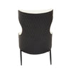 Ivory Wingback Armchair