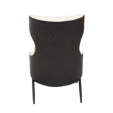 Ivory Wingback Armchair
