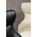 Ivory Wingback Armchair