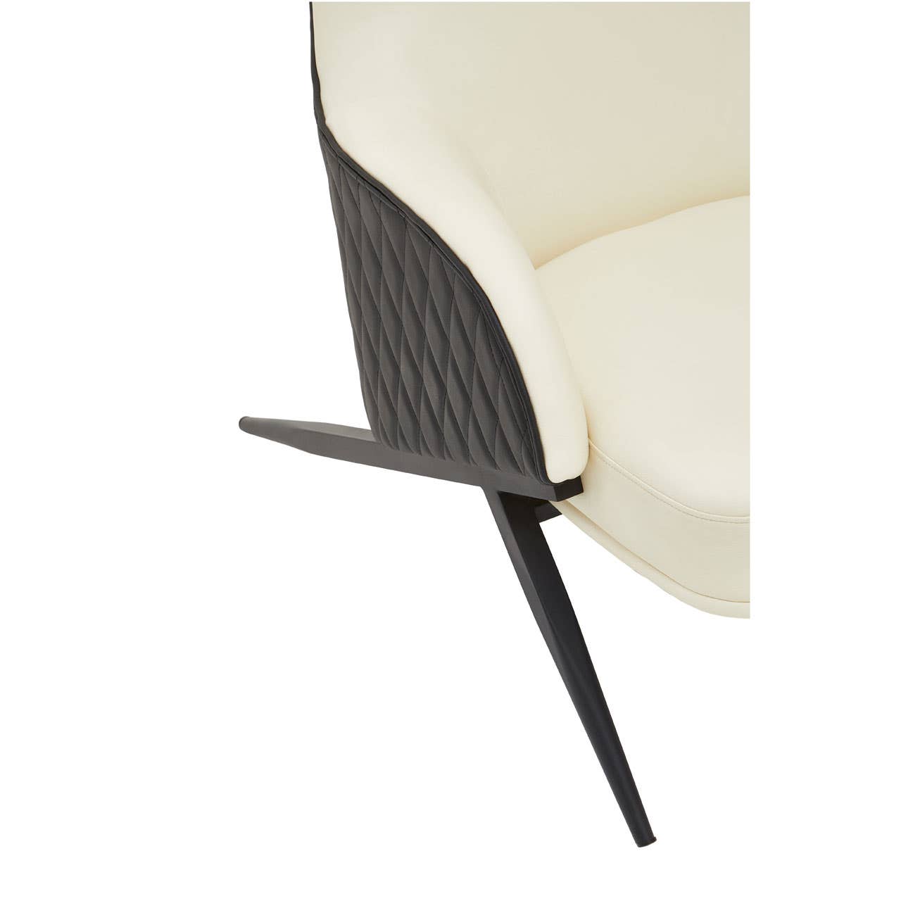 Ivory Wingback Armchair