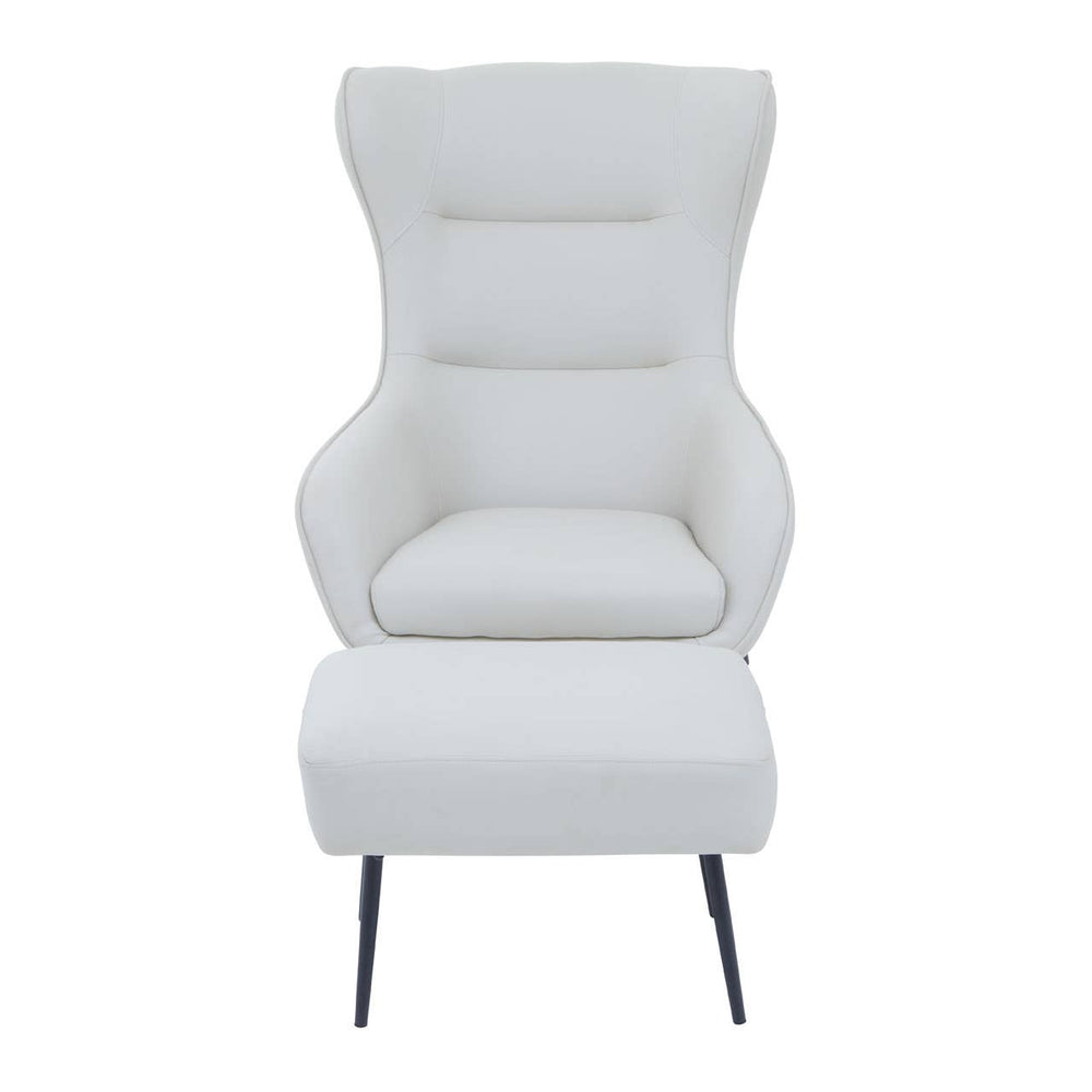 Modern Wingback Chair Set
