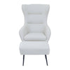 Modern Wingback Chair Set