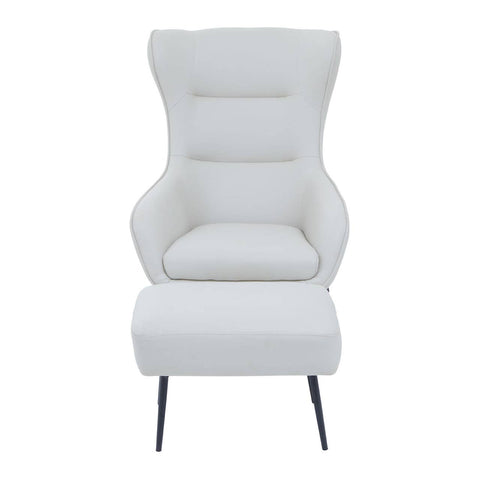 Modern Wingback Chair Set