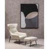 Modern Wingback Chair Set