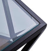 Pentagon Glass Coffee Table