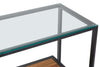 Roman Glass Console Table