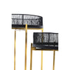 Enzo Black & Gold Tables