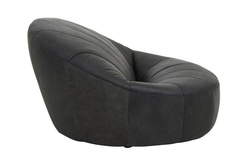 Luxe Ebony Accent Chair