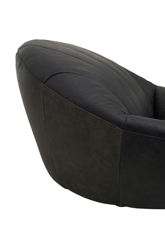 Luxe Ebony Accent Chair