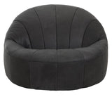 Luxe Ebony Accent Chair