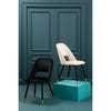 Luxe Black Velvet Dining Chair