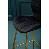 Luxe Velvet Bar Seating
