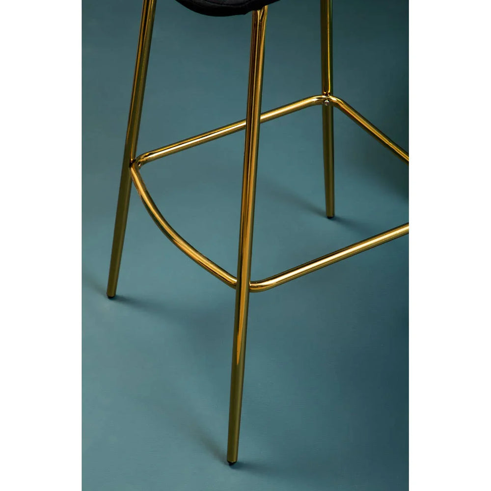 Luxe Velvet Bar Seating