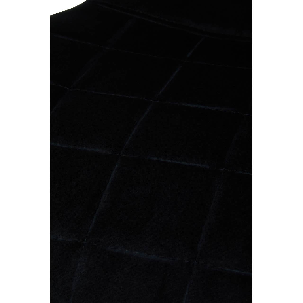 Luxe Black Velvet Dining Chair