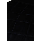 Luxe Black Velvet Dining Chair