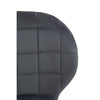 Luxe Grey Velvet Dining Chair