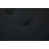 Modern Black Fabric Bench