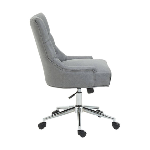 Diamond Grey Swivel Office Chair